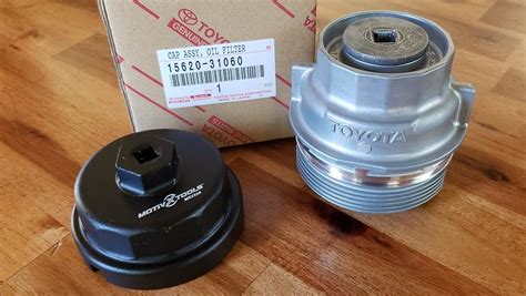 toyota tocama metal oil filter housing|oil filter housing replacement.